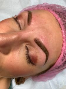 Eyebrow Tattoo result by VISAGE Permanent Makeup & Medical Tattooing in Largo, FL