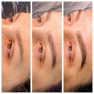 Eyebrow Tattoo result by Vitruvian Beauty Lounge in Fort Thomas, KY