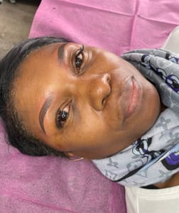 Eyebrow Tattoo result by Vivaladoll beauty in Brooklyn, NY