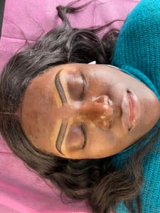 Eyebrow Tattoo result by Vivaladoll beauty in Brooklyn, NY