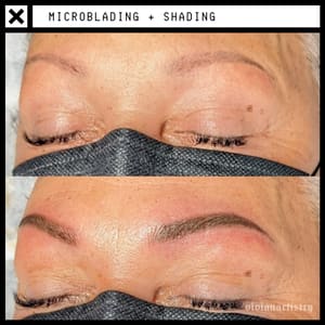 Eyebrow Tattoo result by Vivian Artistry in The Colony, TX