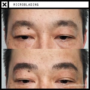 Eyebrow Tattoo result by Vivian Artistry in The Colony, TX