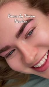 Eyebrow Tattoo result by Vivian PMU&LASH in Houston, TX