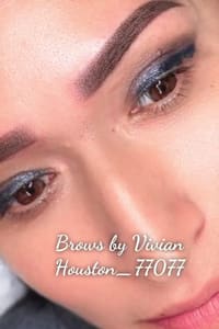 Eyebrow Tattoo result by Vivian PMU&LASH in Houston, TX