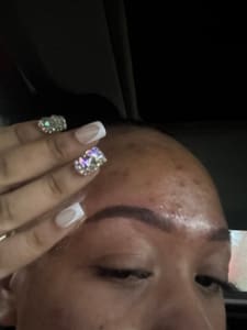 Eyebrow Tattoo result by Vivid Brow Studio in Jersey City, NJ