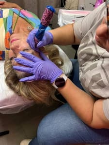 Eyebrow Tattoo result by VIVID Elegant Ink Studio in Round Rock, TX