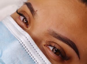 Eyebrow Tattoo result by VIX Cosmetic Tattoo in Burlingame, CA