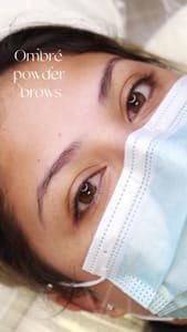 Eyebrow Tattoo result by VIX Cosmetic Tattoo in Burlingame, CA