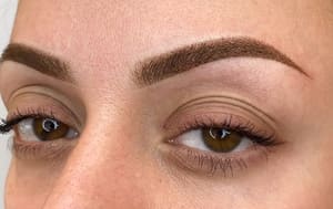 Eyebrow Tattoo result by VK Eyebrow Services in Warsaw, IN
