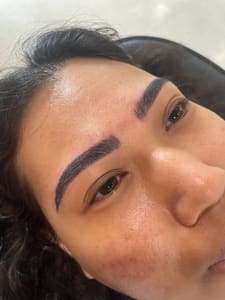 Eyebrow Tattoo result by VK Eyebrow Services in Warsaw, IN
