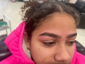 Eyebrow Tattoo result by VK Eyebrow Services in Warsaw, IN