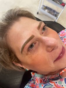 Eyebrow Tattoo result by VK Eyebrow Services in Warsaw, IN