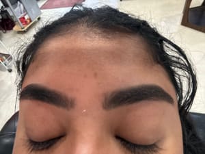 Eyebrow Tattoo result by VK Eyebrow Services in Warsaw, IN