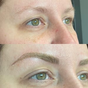 Eyebrow Tattoo result by Vogue Laser Clinic in Loveland, CO