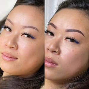 Eyebrow Tattoo result by éVoluer Beauty in San Jose, CA