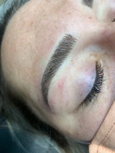 Eyebrow Tattoo result by Von X Aesthetics in Williamsville, NY