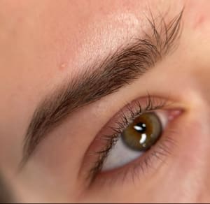 Eyebrow Tattoo result by Vr Beauty llc in Tarzana, CA