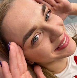Eyebrow Tattoo result by Vr Beauty llc in Tarzana, CA
