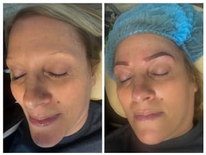 Eyebrow Tattoo result by VSB makeup Aesthetics in Las Vegas, NV