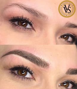 Eyebrow Tattoo result by VVS Permanent Beauty in Los Angeles, CA