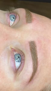 Eyebrow Tattoo result by W Beauty Salon in Woodland Hills, CA