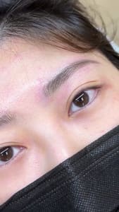 Eyebrow Tattoo result by W.Brows Studio LLC - 3D Microblading Specialist in Fremont, CA