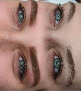 Eyebrow Tattoo result by Wafa Brows and Permanent Makeup in Boca Raton, FL