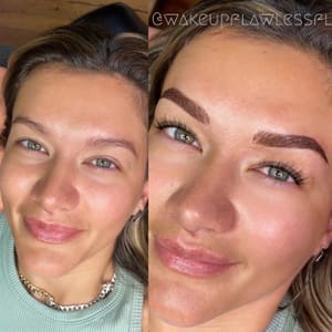 Eyebrow Tattoo result by Wake up flawless fl in St Petersburg, FL