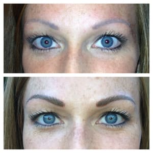 Eyebrow Tattoo result by Wake Up In Make Up Ink in Macon, GA