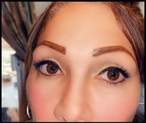 Eyebrow Tattoo result by Wake Up With Makeup By Mel in Socorro, TX