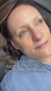 Eyebrow Tattoo result by WakeUp MakeUp Cosmetic Tattoo in Westerville, OH