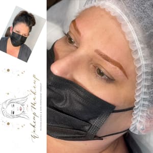 Eyebrow Tattoo result by Wakeup Makeup in Woodland Hills, CA
