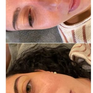 Eyebrow Tattoo result by Wakeupmakeuponline in Baton Rouge, LA