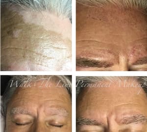 Eyebrow Tattoo result by Walk The Line Permanent Makeup in Reno, NV