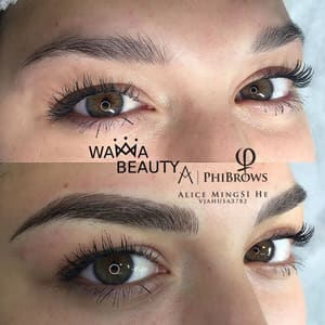 Eyebrow Tattoo result by Wama Ink in Brooklyn, NY