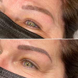 Eyebrow Tattoo result by Wax Babe Studio in Walla Walla, WA