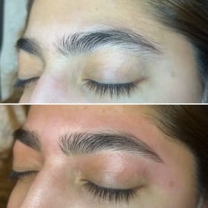 Eyebrow Tattoo result by Wax Babe Studio in Walla Walla, WA