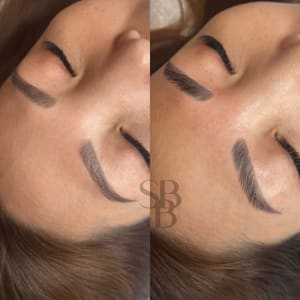 Eyebrow Tattoo result by Wax'd & Brow'd in Pflugerville, TX
