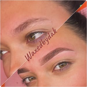 Eyebrow Tattoo result by Waxed By Dak in Norman, OK