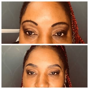 Eyebrow Tattoo result by Waxing and Blading in Antioch, TN
