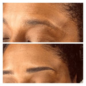 Eyebrow Tattoo result by Waxing and Blading in Antioch, TN