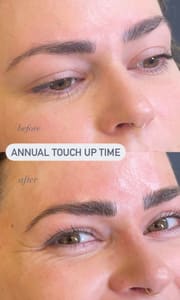 Eyebrow Tattoo result by Well Brow in San Clemente, CA