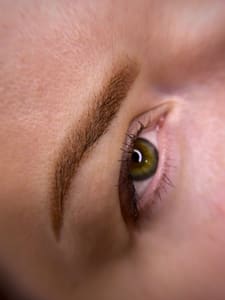Eyebrow Tattoo result by WESTNA Permanent makeup and Training in Charlotte, NC