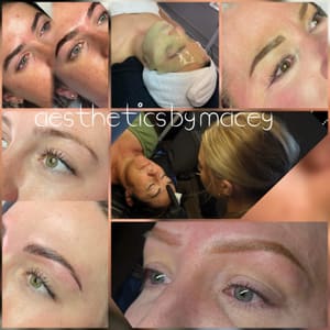 Eyebrow Tattoo result by Whiskey Barrel Hair Salon in Wickenburg, AZ