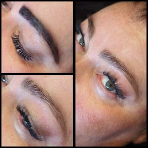 Eyebrow Tattoo result by Whiskey Barrel Hair Salon in Wickenburg, AZ