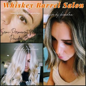 Eyebrow Tattoo result by Whiskey Barrel Hair Salon in Wickenburg, AZ