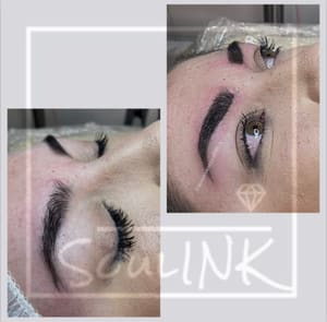 Eyebrow Tattoo result by White Feather Wellness and Soul INK PMUA in Butler, PA