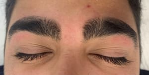Eyebrow Tattoo result by White Velvet Aesthetics in Billings, MT