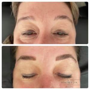 Eyebrow Tattoo result by Whitney Lou Brow & Ink in Idaho Falls, ID