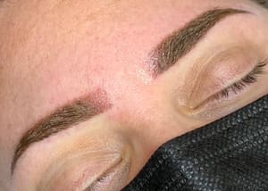 Eyebrow Tattoo result by Wicked Makeup in Wilmington, MA